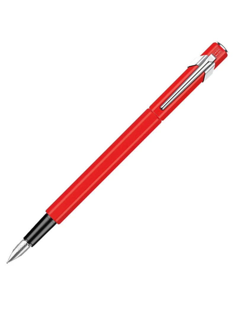 Caran D’Ache 849 Metal Fountain Pen Red 3 Caran D’Ache 849 Metal Fountain Pen Red