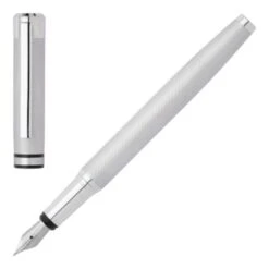 Hugo Boss Filament Chrome Fountain Pen