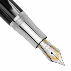 Montegrappa Extra 1930 Black And White Fountain Pen 5 Montegrappa Extra 1930 Black And White Fountain Pen -The Write Shop 10295 122