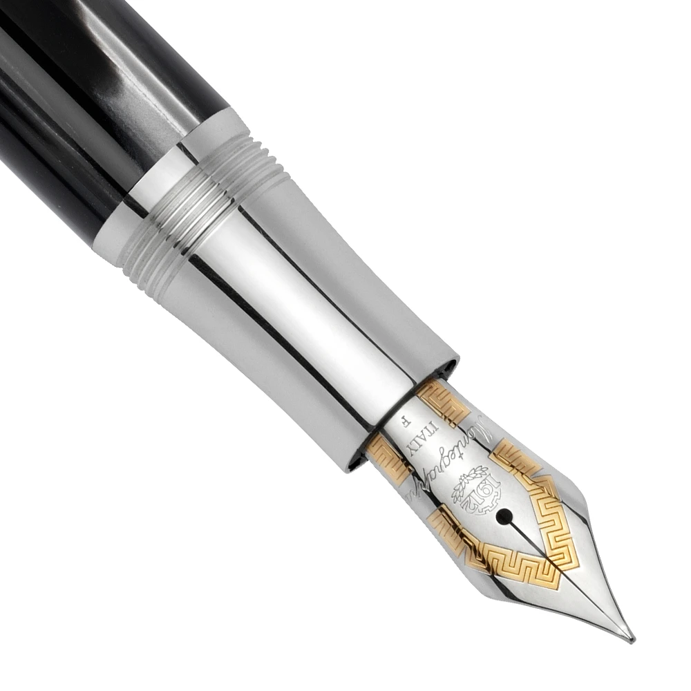 Montegrappa Extra 1930 Black And White Fountain Pen 4 Montegrappa Extra 1930 Black And White Fountain Pen - Image 2