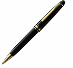 Montblanc Meisterstück Classique Gold Trim Ballpoint Pen