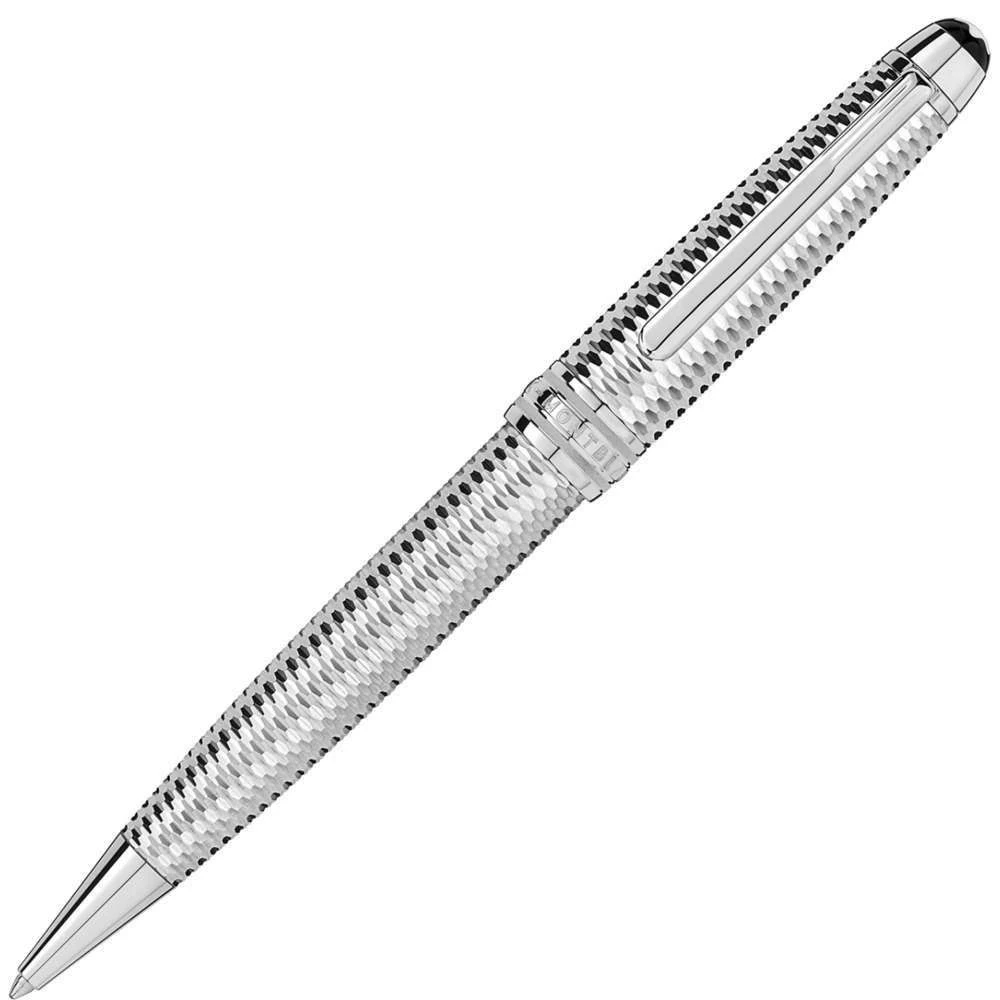 Montblanc Meisterstuck Geometry Solitaire Platinum Midsize Ballpoint Pen 3 Montblanc Meisterstuck Geometry Solitaire Platinum Midsize Ballpoint Pen