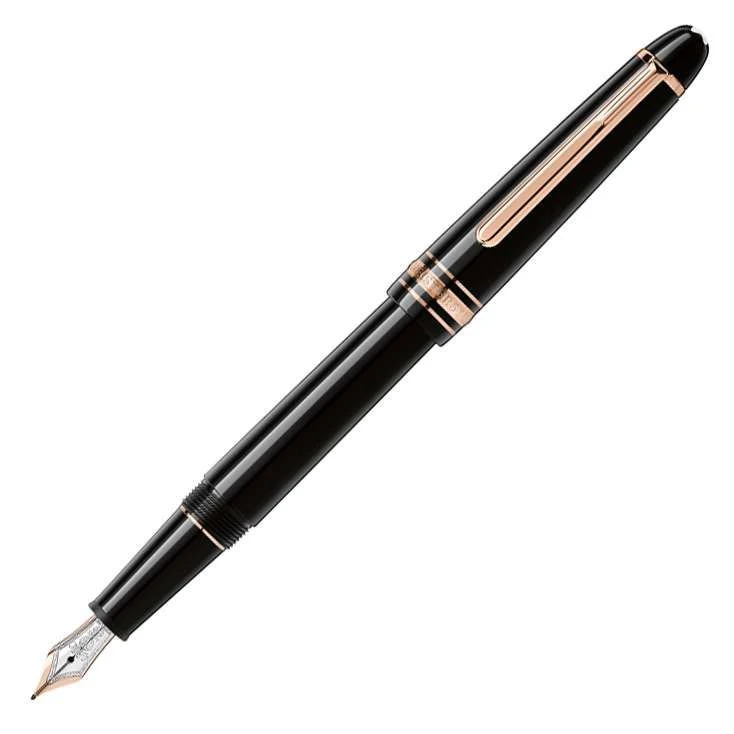 Montblanc Meisterstück 145 Rose Gold Trim Fountain Pen 3 Montblanc Meisterstück 145 Rose Gold Trim Fountain Pen