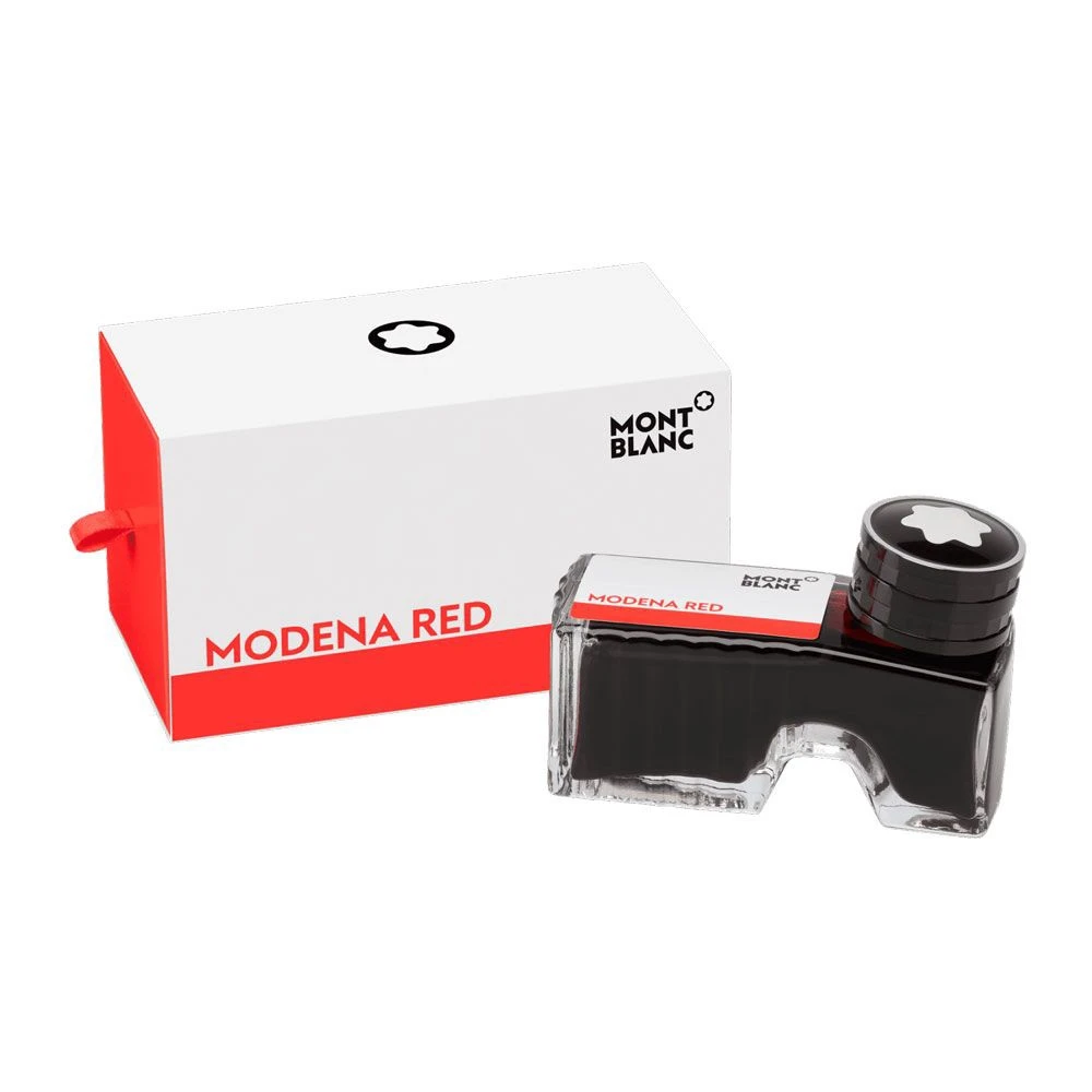 Montblanc 60ml Ink Bottle- Modena Red 3 Montblanc 60ml Ink Bottle- Modena Red