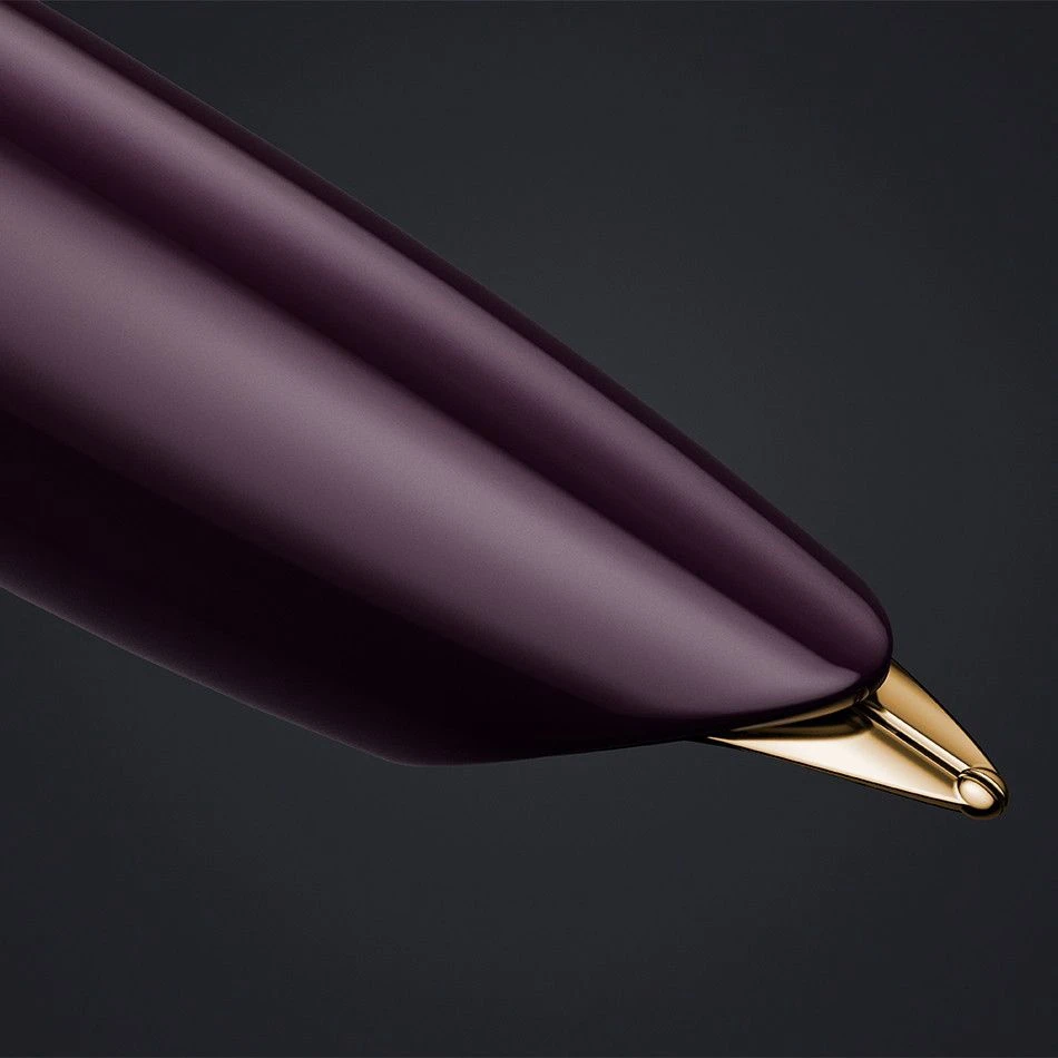 Parker 51 Deluxe Plum And Gold Fountain Pen 4 Parker 51 Deluxe Plum And Gold Fountain Pen - Image 2