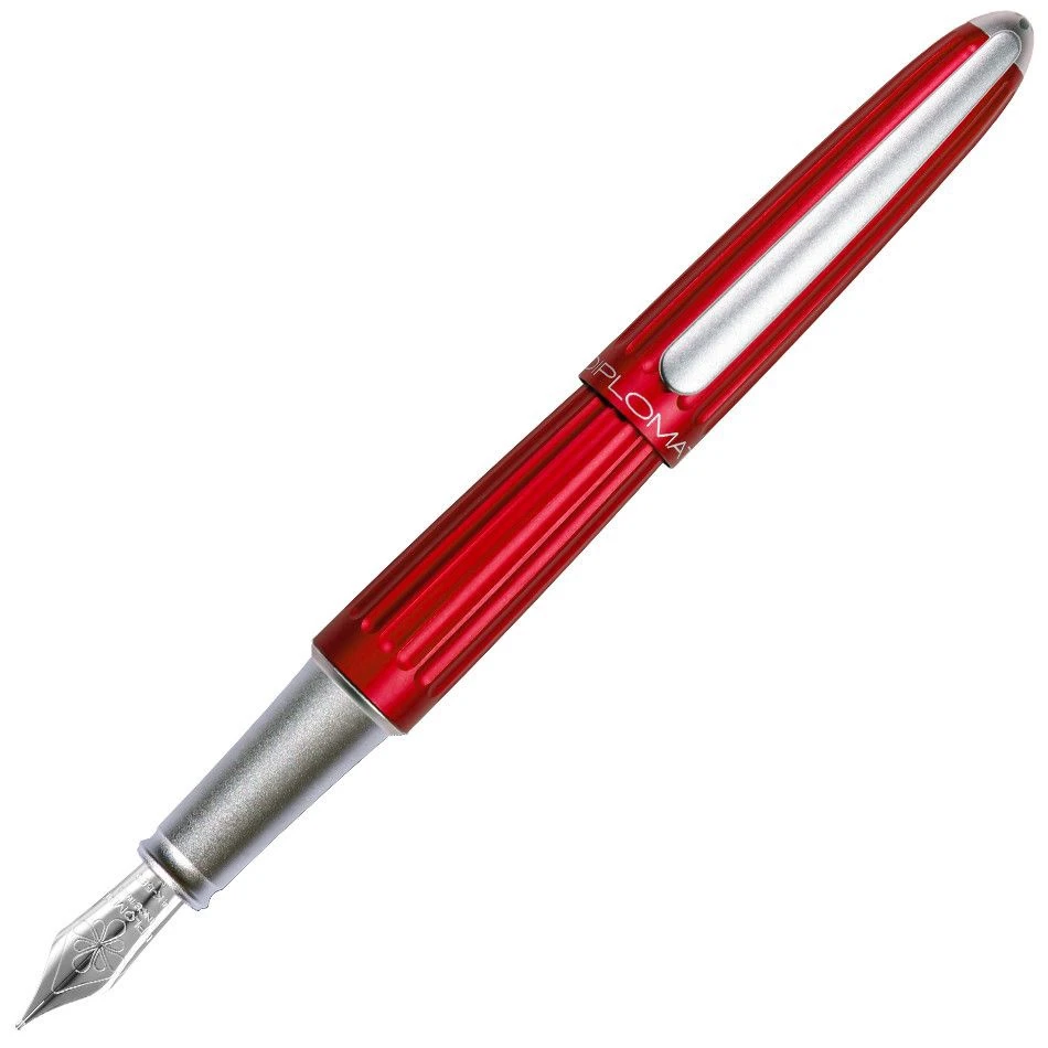 Diplomat Aero Fountain Pen – Red 3 Diplomat Aero Fountain Pen – Red