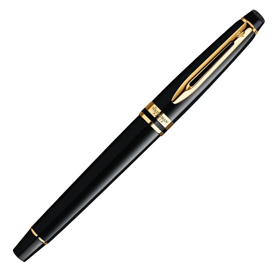 Waterman Expert Black Lacquer GT Fountain Pen 4 Waterman Expert Black Lacquer GT Fountain Pen - Image 2