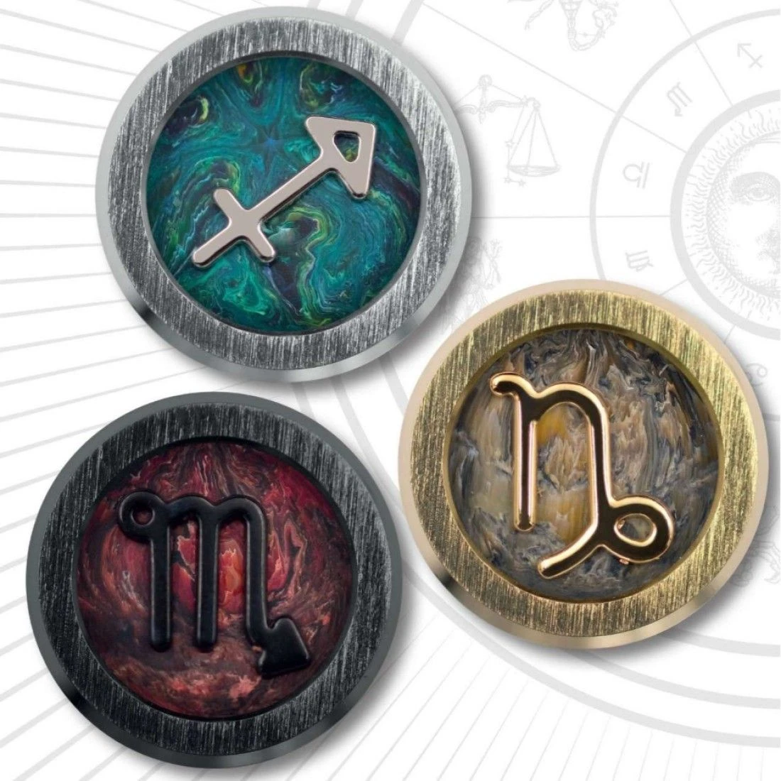 Montegrappa Zero Zodiac – Capricorn Rollerball 4 Montegrappa Zero Zodiac – Capricorn Rollerball - Image 2