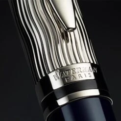 Waterman Expert Special Edition Deluxe Blue And Chrome Trim Fountain Pen -The Write Shop 16589 1939 1