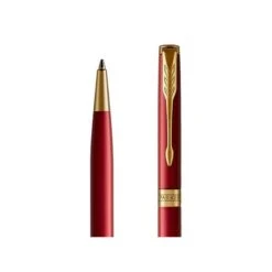Parker Sonnet Red Lacquer Gold Trim Ballpoint Pen -The Write Shop 1931477 4