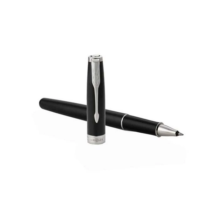 Parker Sonnet Black Lacquer Chrome Trim Rollerball 4 Parker Sonnet Black Lacquer Chrome Trim Rollerball - Image 2