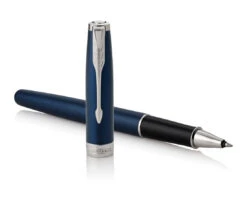 Parker Sonnet Blue Lacquer Chrome Trim Rollerball 7 Parker Sonnet Blue Lacquer Chrome Trim Rollerball -The Write Shop 1931535 3
