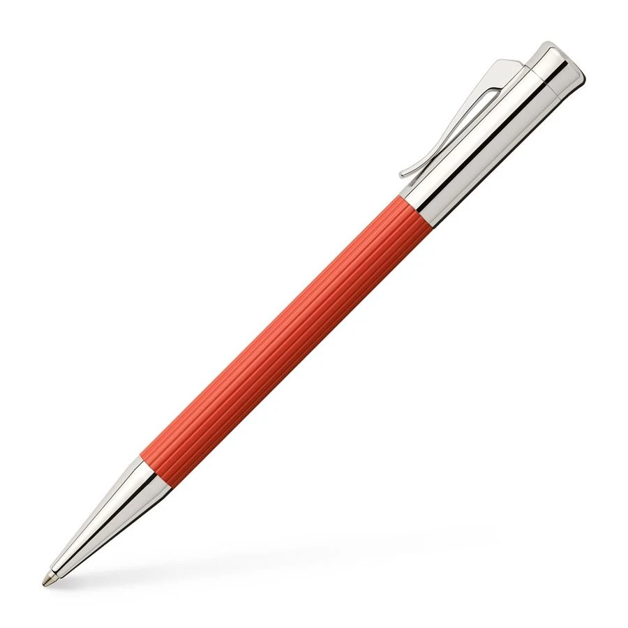 Graf Von Faber Castell Tamitio India Red Ballpoint Pen 3 Graf Von Faber Castell Tamitio India Red Ballpoint Pen
