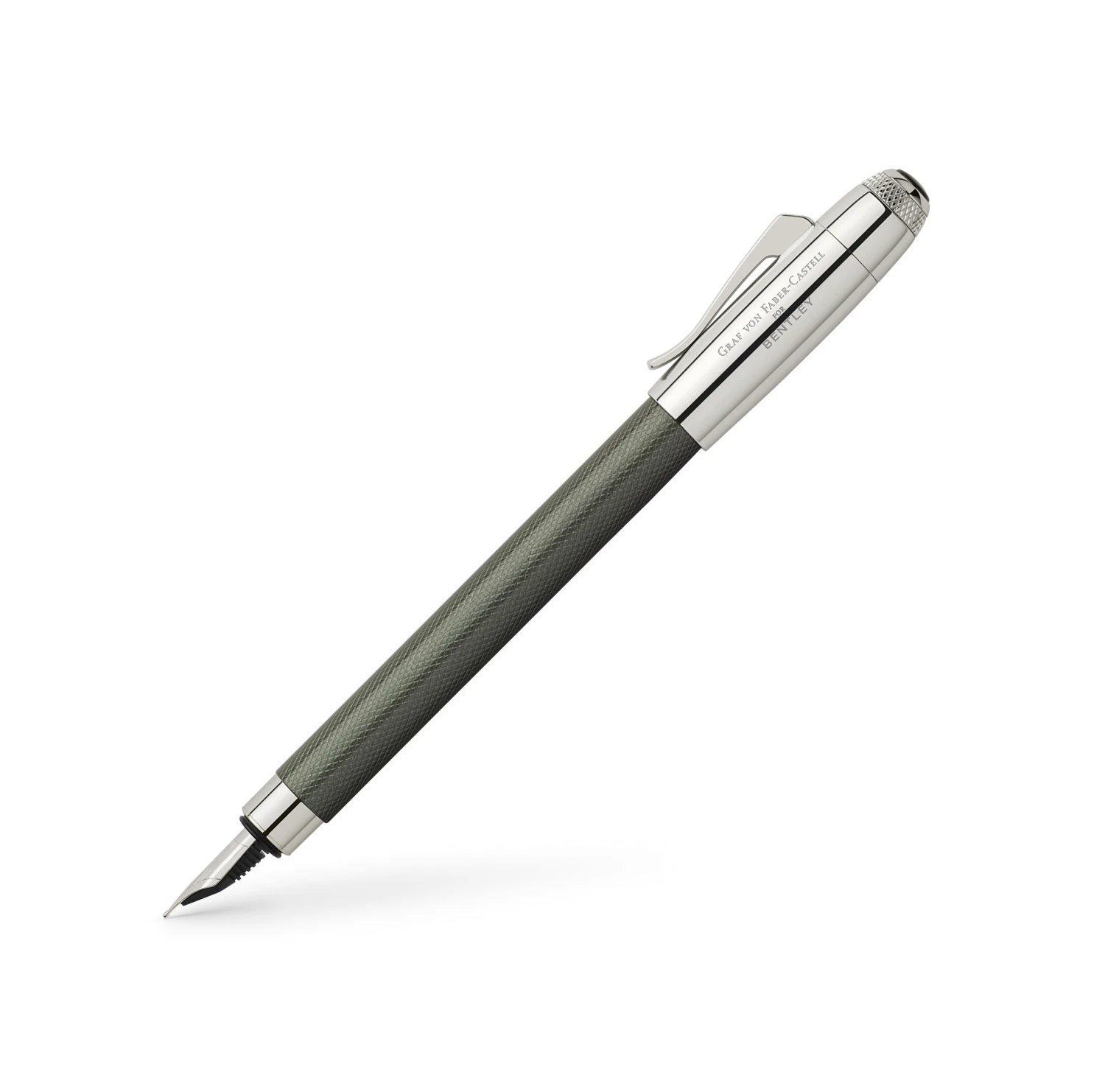 Graf Von Faber Castell – Bentley Tungsten Fountain Pen 3 Graf Von Faber Castell – Bentley Tungsten Fountain Pen