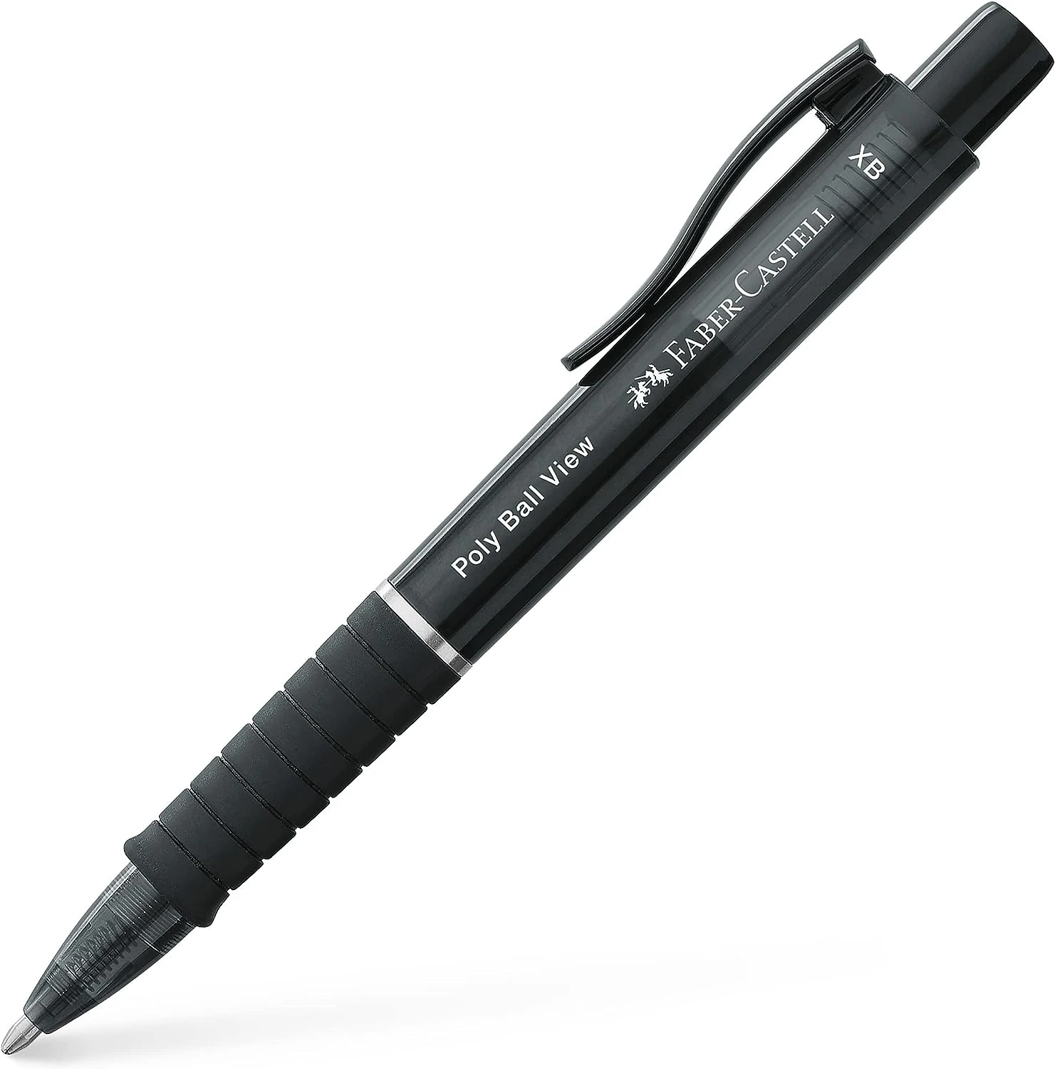 Faber-Castell Poly View Black Ballpoint Pen 3 Faber-Castell Poly View Black Ballpoint Pen