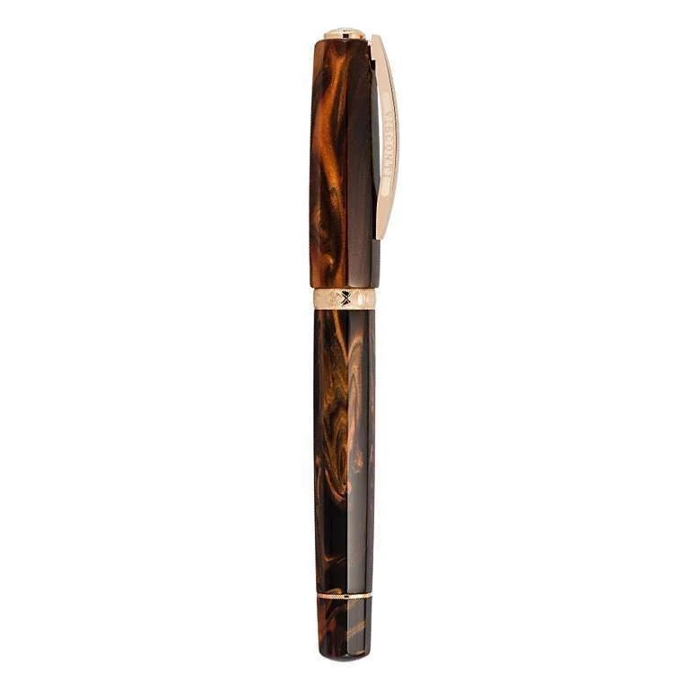 Visconti Medici Rose Gold Over Rollerball Pen 4 Visconti Medici Rose Gold Over Rollerball Pen - Image 2