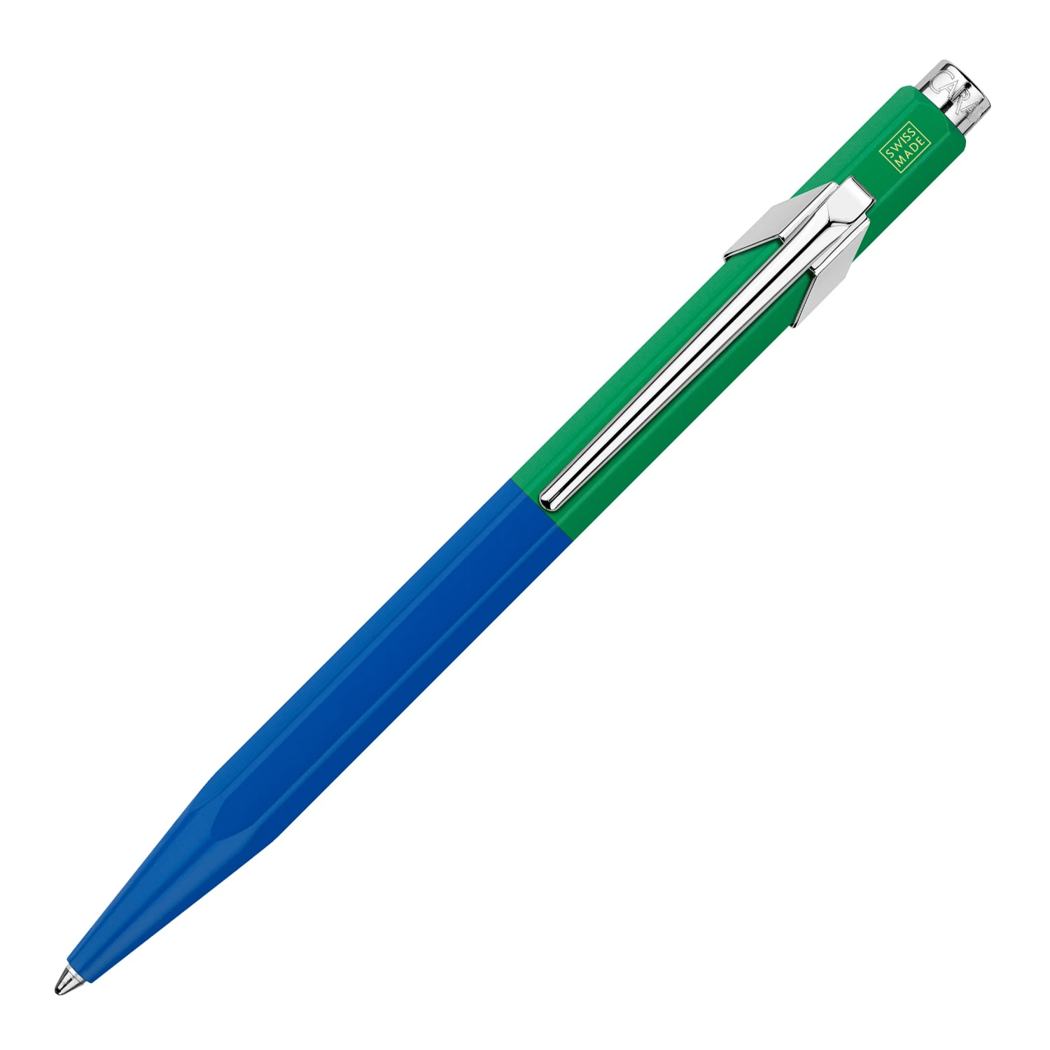 Caran D’Ache 849 Paul Smith Ballpoint Pen- Cobalt/Emerald 3 Caran D’Ache 849 Paul Smith Ballpoint Pen- Cobalt/Emerald