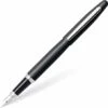 Sheaffer VFM Matte Black Chrome Trim Fountain Pen 2 Sheaffer VFM Matte Black Chrome Trim Fountain Pen -The Write Shop 905f935cf93f1b848a9e9d627a6abba8