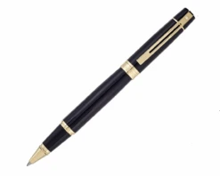 Sheaffer 300 Glossy Black Gold Trim Rollerball