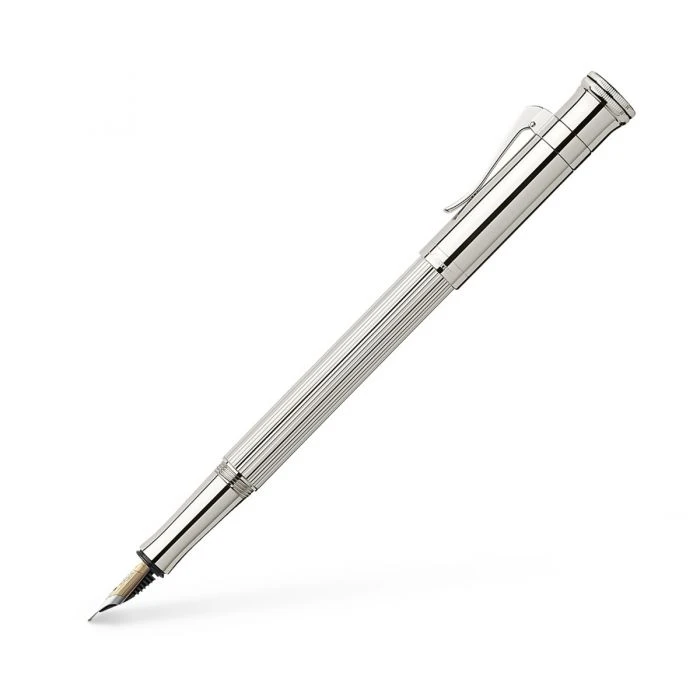 Graf Von Faber Castell Classic Sterling Silver Fountain Pen 3 Graf Von Faber Castell Classic Sterling Silver Fountain Pen