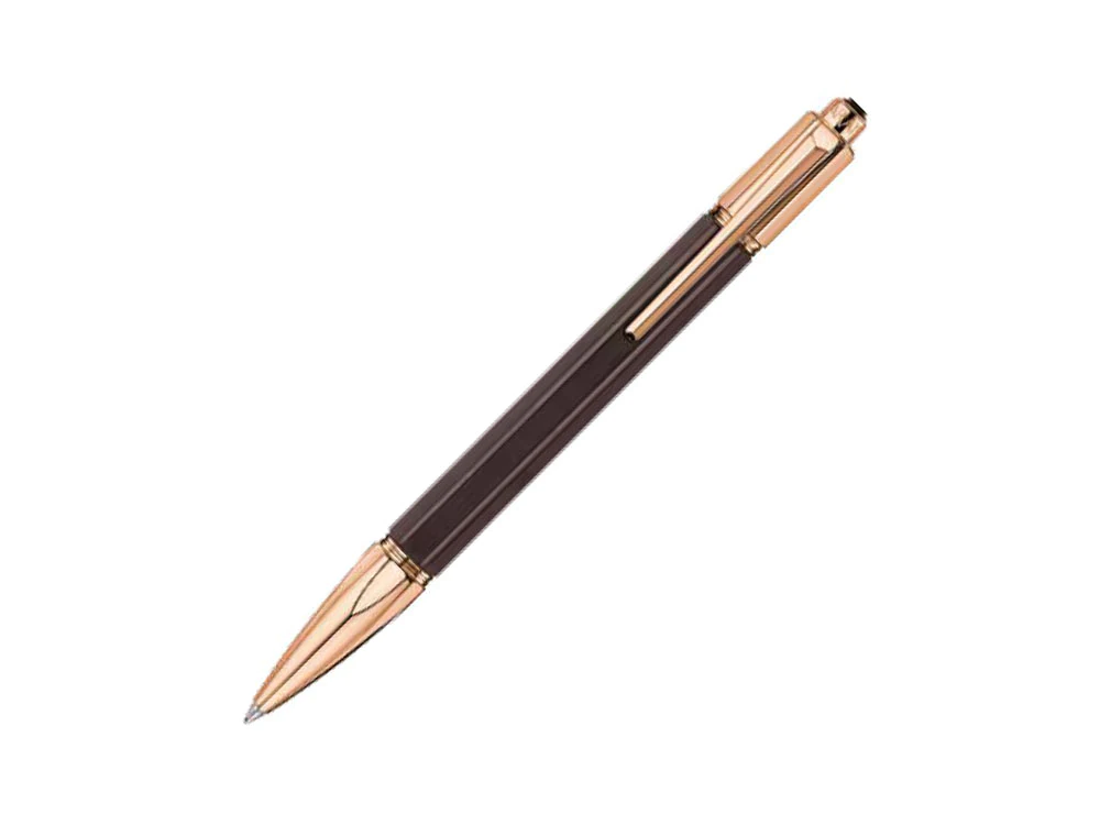 Caran D'Ache Caran D’Ache Varius Ebony Rose Gold Ballpoint Pen 3 Caran D'Ache Caran D’Ache Varius Ebony Rose Gold Ballpoint Pen