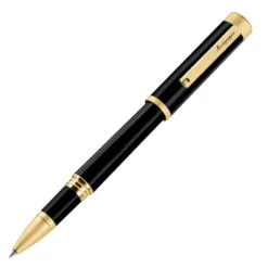 Montegrappa Zero Black Gold Trim Rollerball Pen