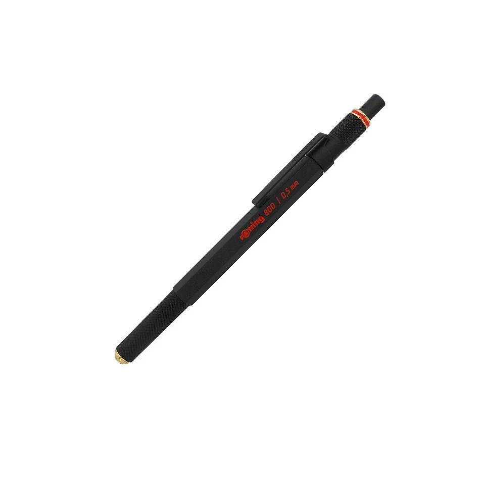 Rotring 800 Black 0.5mm Mechanical Pencil 4 Rotring 800 Black 0.5mm Mechanical Pencil - Image 2