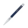 S.T. Dupont D-initial Blue Chrome Ballpoint Pen -The Write Shop S.T. Dupont D Initial Ballpoint pen Brass Chrome Trim Blue 265205 1 47f51678 3aa3 4b8e 9b7a 96c81c7a77ce.jpg