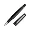 Tibaldi Infrangible Rich Black Rollerball Pen -The Write Shop TB90070Tibaldi Infrangible Rollerball Pen Rich Black with Stainless Steel Trim P1