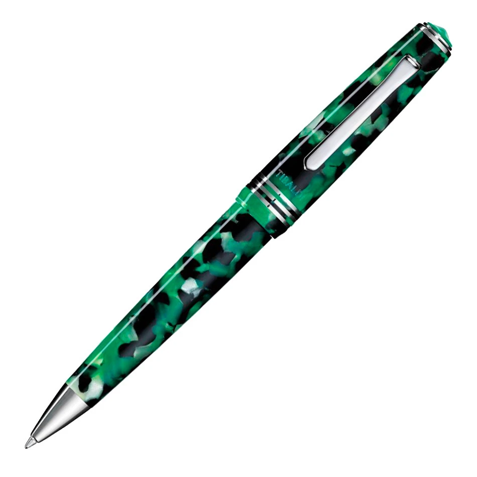 Tibaldi N60 Emerald Green Ballpoint Pen 3 Tibaldi N60 Emerald Green Ballpoint Pen