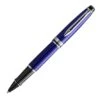 Waterman Expert Navy Blue CT Rollerball -The Write Shop WT70640 Waterman Expert Rollerball Pen Dark Blue with Chrome Trim P1