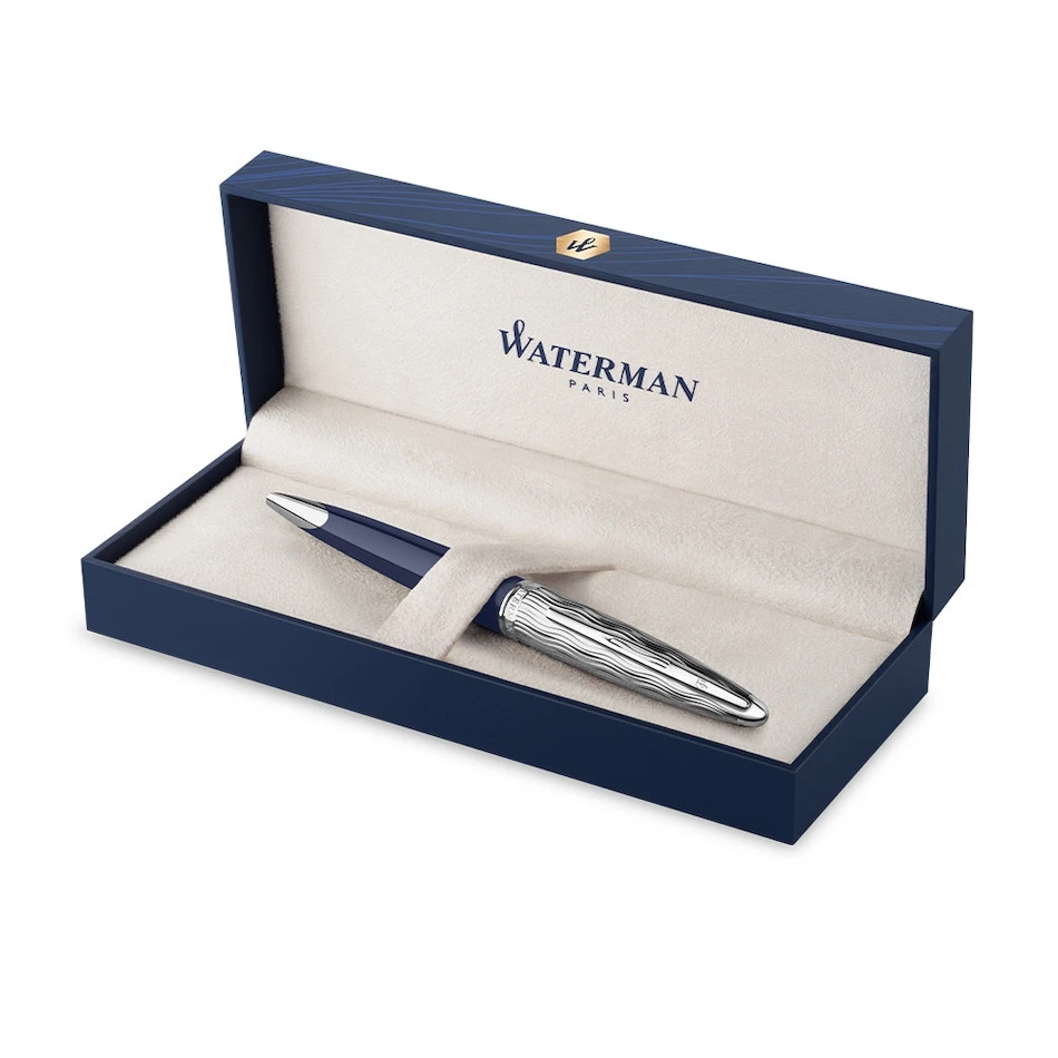 Waterman Carene Special Edition Deluxe Blue And Chrome Trim 6 Waterman Carene Special Edition Deluxe Blue And Chrome Trim - Image 4