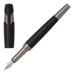 Hugo Boss Chevron Black Fountain Pen