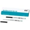 Montblanc Barbados Blue Twin Pack Ballpoint Pen Refill -The Write Shop bb bp
