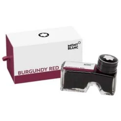 Montblanc 60ml Ink Bottle- Burgundy Red
