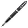 Diplomat Excellence A Plus Rhomb Guilloche Lapis Black Fountain Pen