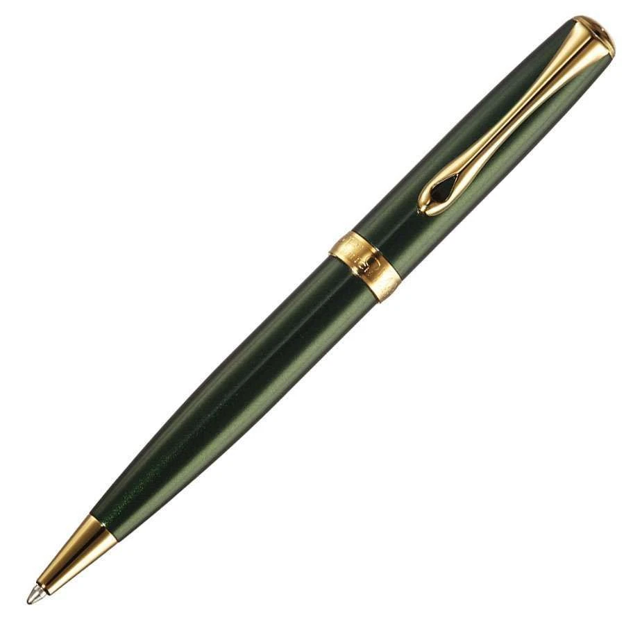 Diplomat Excellence A2 Evergreen Gold Trim Ballpoint Pen 3 Diplomat Excellence A2 Evergreen Gold Trim Ballpoint Pen