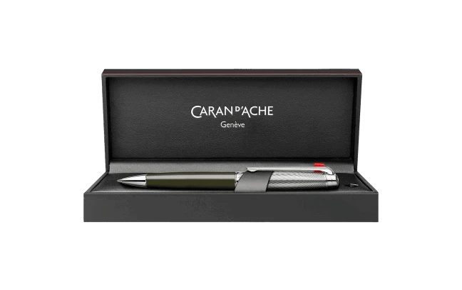 Caran D’Ache Leman Terre D’Ombre Ballpoint Pen 4 Caran D’Ache Leman Terre D’Ombre Ballpoint Pen - Image 2