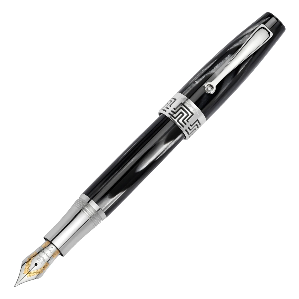 Montegrappa Extra 1930 Black And White Fountain Pen 3 Montegrappa Extra 1930 Black And White Fountain Pen