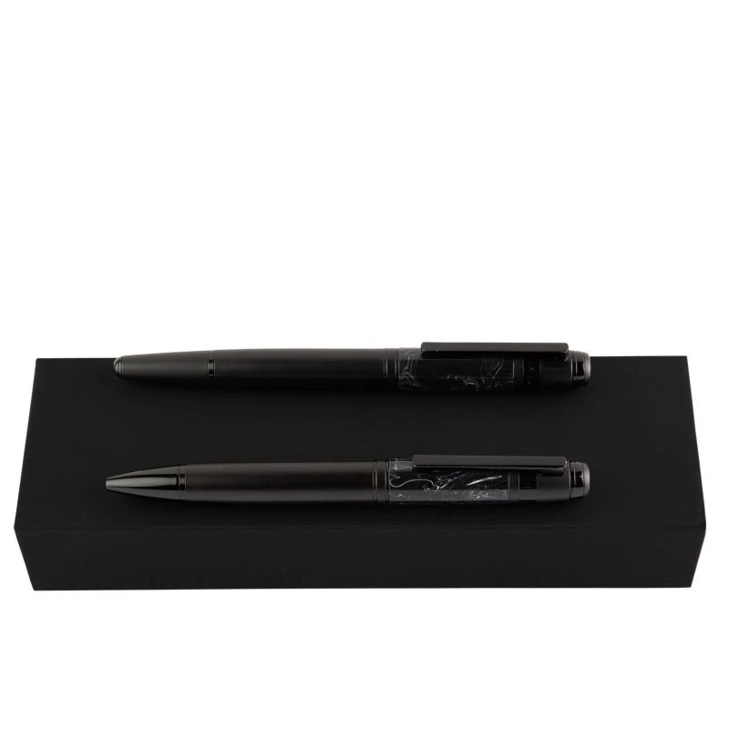 Hugo Boss Set Fusion Marble (ballpoint Pen & Fountain Pen) 3 Hugo Boss Set Fusion Marble (ballpoint Pen & Fountain Pen)