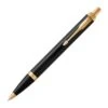 Parker IM Black Lacquer Gold Trim Ballpoint Pen 1 Parker IM Black Lacquer Gold Trim Ballpoint Pen -The Write Shop i 3501179316666 50 201703021489418616 jpg