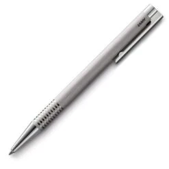 Lamy Logo Brushed Steel Ballpoint Pen