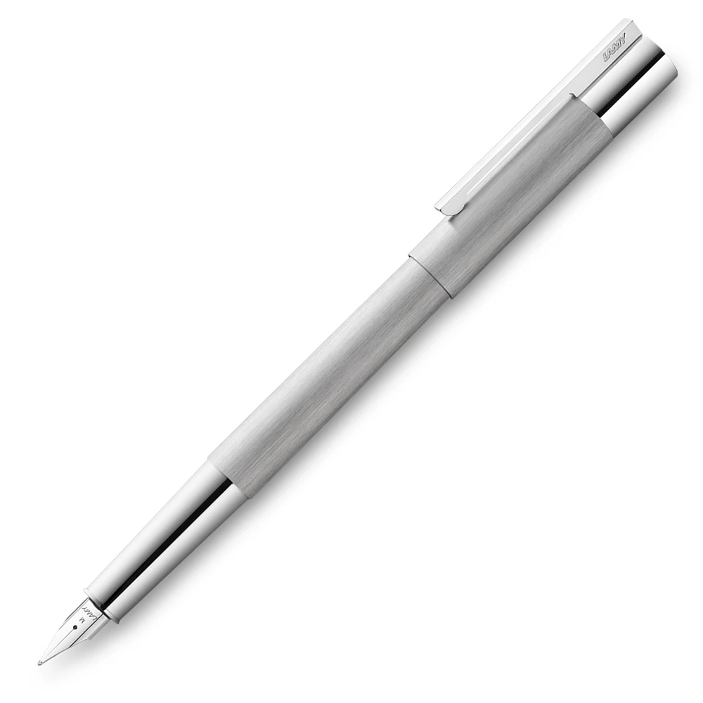 Lamy Scala Brushed Steel Fountain Pen 3 Lamy Scala Brushed Steel Fountain Pen