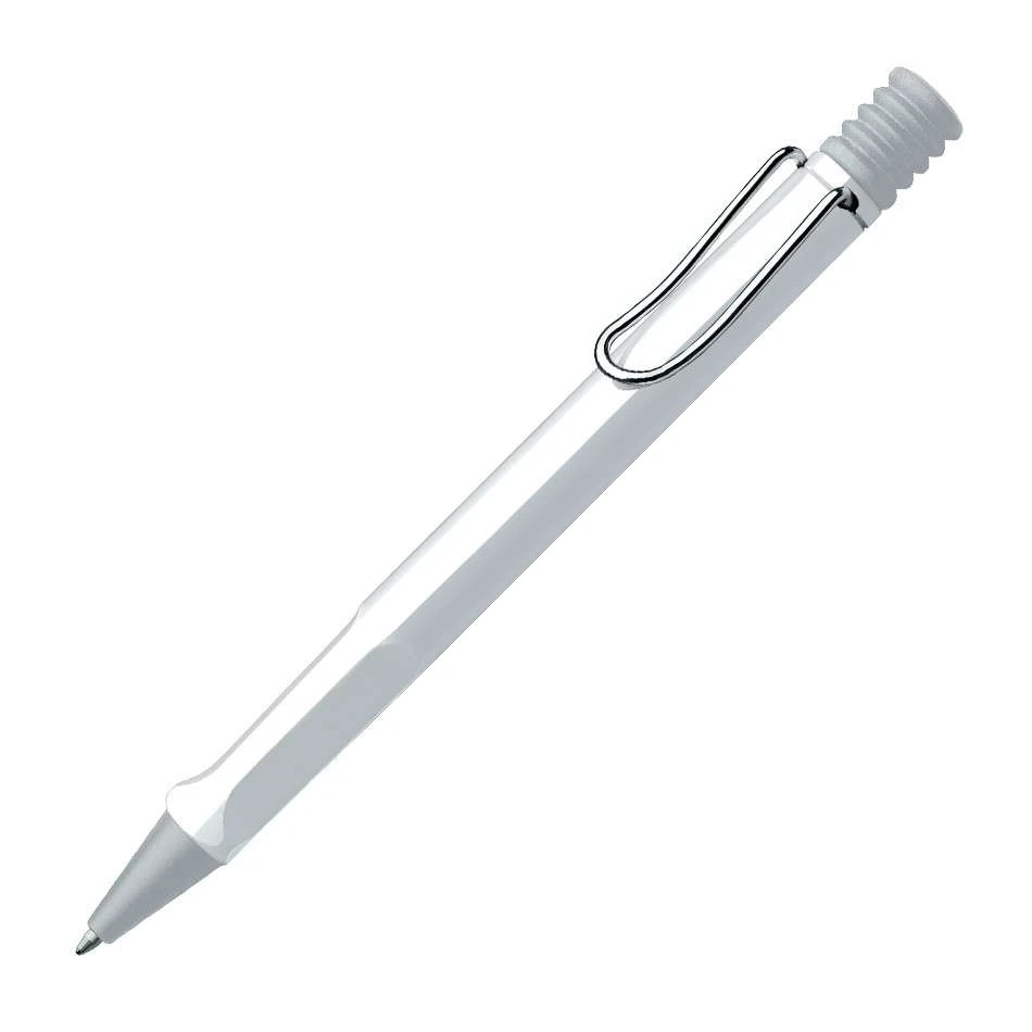 Lamy Safari White Ballpoint Pen 3 Lamy Safari White Ballpoint Pen