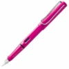 Lamy Safari Pink Fine Fountain Pen -The Write Shop lm30785 zzz lamy safari fountain pen pink p1