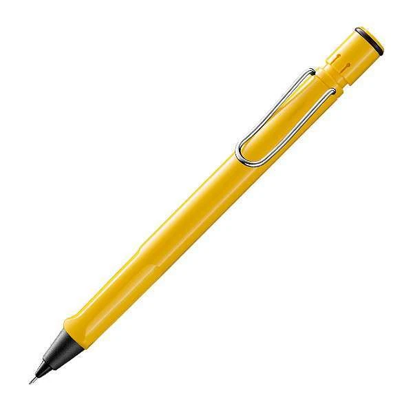 Lamy Safari Yellow Mechanical Pencil 0.5 3 Lamy Safari Yellow Mechanical Pencil 0.5