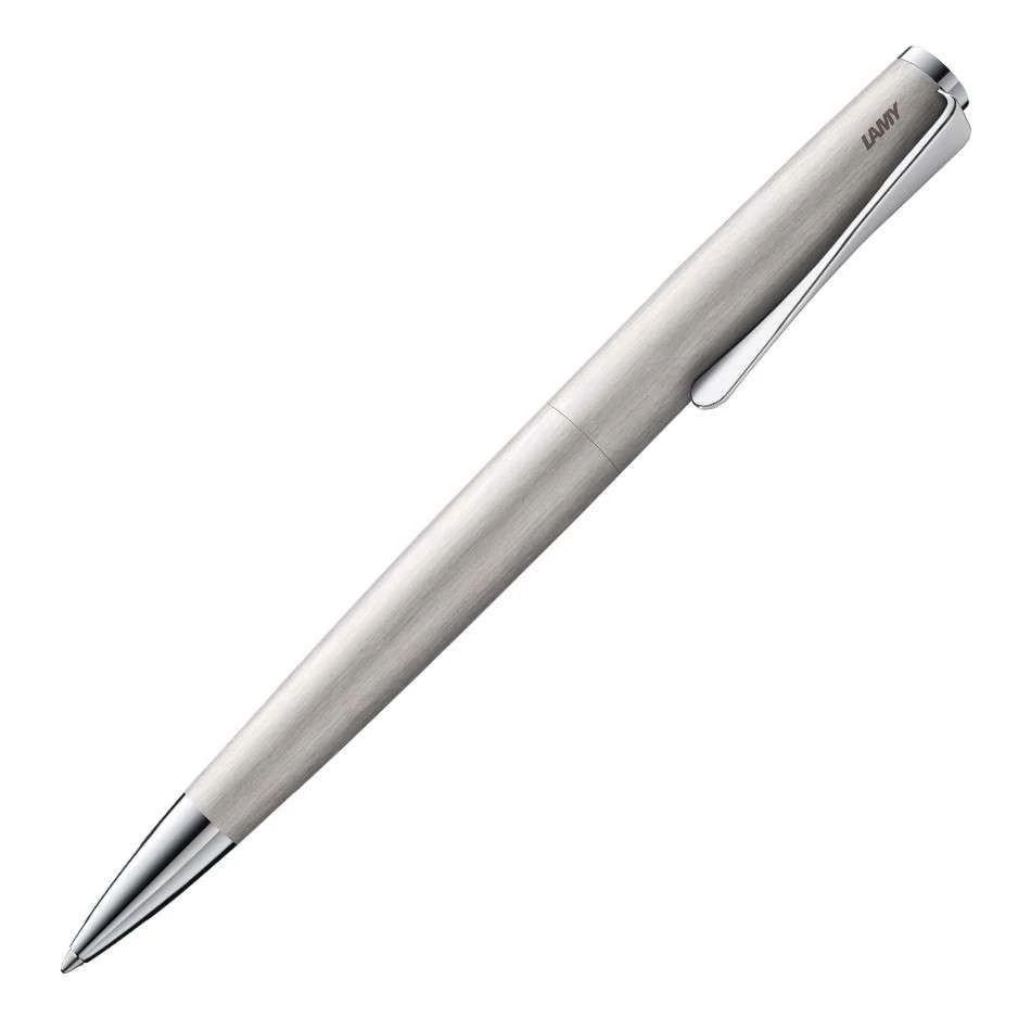 Lamy Studio Brushed Stainless Steel Ballpoint Pen 3 Lamy Studio Brushed Stainless Steel Ballpoint Pen