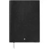 Montblanc Fine Stationery 146 Lined Black Notebook -The Write Shop montblanc black 163 fine stationery dot notebook 2