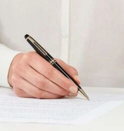 Montblanc Meisterstück Classique Gold Trim Ballpoint Pen -The Write Shop montblanc meisterstuck 10883 multiple 3