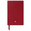Montblanc Fine Stationery 148 Red Lined Notebook